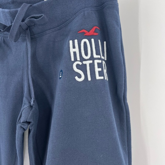 Hollister Logo Graphic Boot Sweatpants new small short - Picture 6 of 10